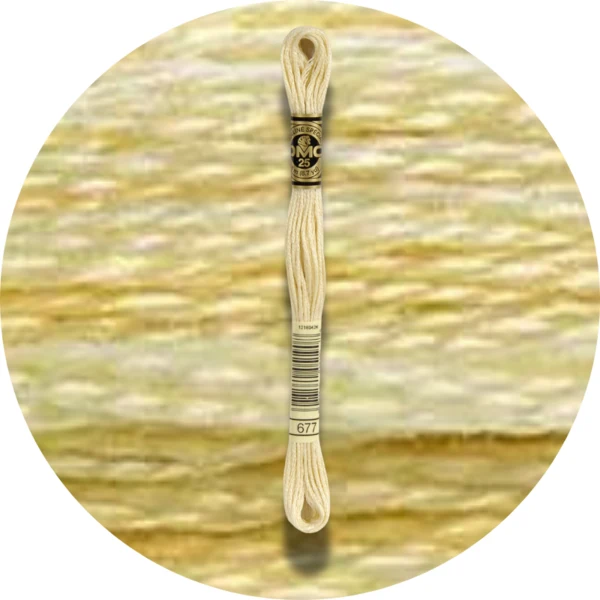 DMC Mouliné Spécial 25 Broderigarn, Ensfarvet, Røde/Gule/Orange nuancer